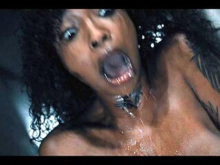 Lia Lin wet topless close-up