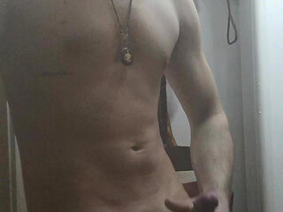 I couldn't stand my erection, so I pulled it on