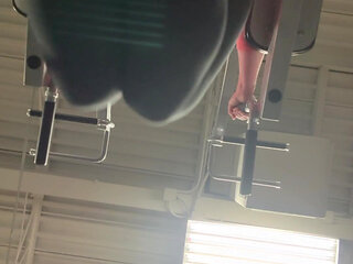 First Time Gym Orgasm!! Cumming at the Gym From an Ab Workout