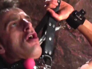 Big-Cock Gay BDSM Whipping Femdom