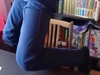 Office handjob