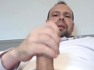 Moaning during ejaculation