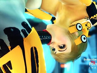 Doggystyle sex with stunner siren from Scifi-X