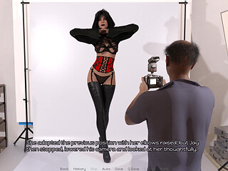 The Three Panels Hot Wife Does Nude Photoshoot - Episode 6