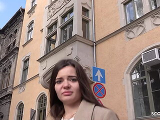 Petite Braces Teen Lizi Vogue I Pickup for Rough Casting Fuck