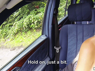Stranded Teens - Hot Jessie Sinclair Fucks Alex Raw in His Car to Thank Him for Giving Her a Ride