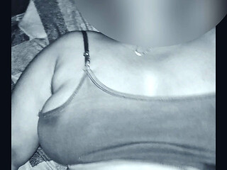 Fucking My Big Tits Bhabhi in Dark Nightscerectly