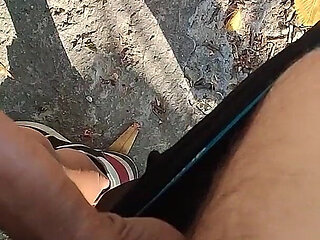 Outdoor Oral Sex and Anal Sex on the Shore