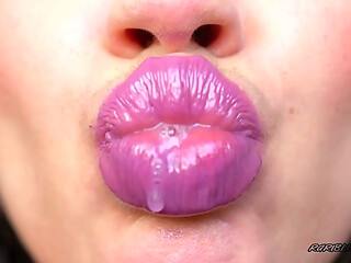 Naughty chick lip pouting LipsiHaa 4