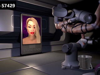 Cumming Admiring the Female Body, BDSM Machine