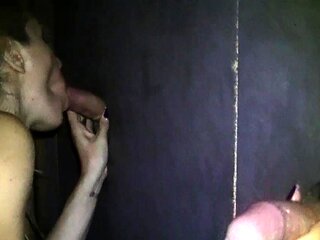 Glory hole blowjob amateur passionate bj