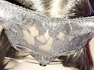 Asian Stepsister Seduced In Leopard Lingerie & Cat Mask For Creampie