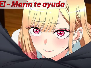 Kitagawa necesita sacarte semen y que despu&eacute_s lo tomes todo. CEI con voz espa&ntilde_ola.