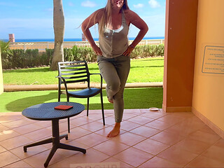 Locked on the Balcony - Desperate Piss in My Jeans