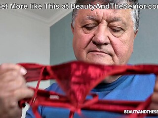 Grandpa Caught Sniffing Isabella Boths Panties for Second Time