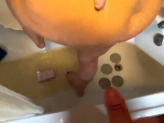 Stepaunt Ann JOI in the Shower Jacks Me off on Ass Best Mature Tits Legs
