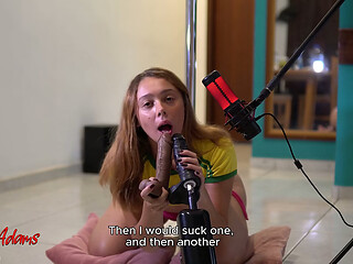 Contando Pro Corno Tudo Que Fiz Ontem - JOI Em Portugu&ecirc_s - Cherry Adams