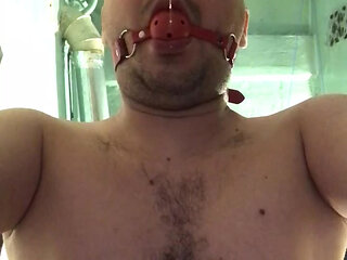 nipple clamps and gags in home