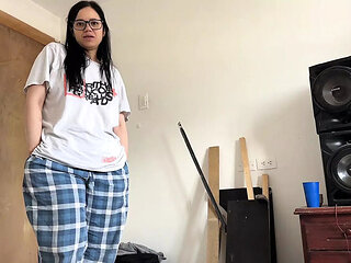 Hot Latina Step-Cousin Fucks Me When We're Alone - Amateur POV