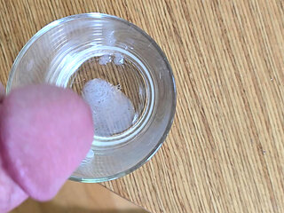 Quick Glass of Cum