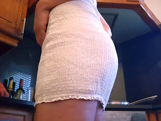 Nice Close up Femboy Ass in Lingerie