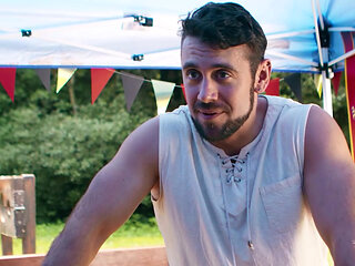 TRANS ANGELS - Dante Colle Pounds Rana Katana Doggystyle In Medieval Attire For A Wild Fantasy Fuck