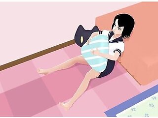 Car Toon And Hentai Anime - Mia Anime High Shool Girl Gravure In Her Rooms.a Sailor School Uniform