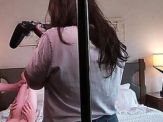 Petite Redhead Teen Drilled Rough Bts