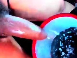 Gay muscley hunk solo shuffle