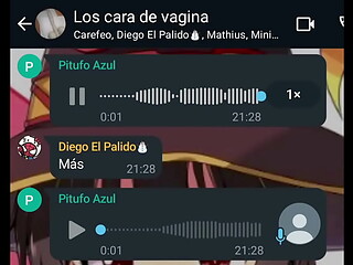 Puta gime como perra en WhatsApp
