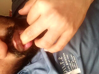 Imagine am sucking your dick