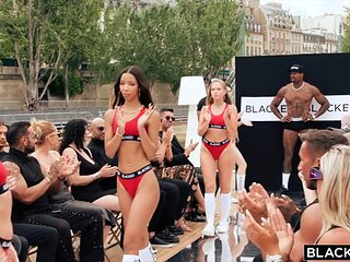 BLACKED Gorgeous Duo Stefany Kyler And Lia Lin Take On Jason Luv s Massive BBC