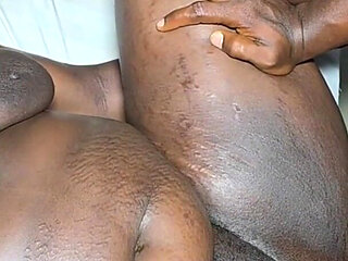 Thick Juicy Ebony Taking Huge Cock