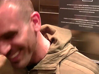 French dude fucked bareback by Damien Crosse by surprise