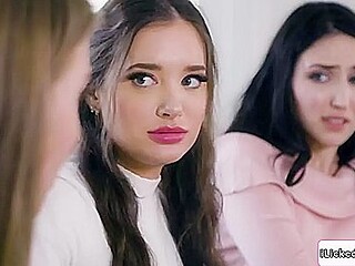 Lena Paul, Jade Baker And Gia Paige - Lesbian Couple Cheating With Same Woman