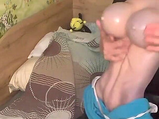 Carrying and Masturbating the Tranny Till Cums