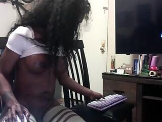 Shemales fuck guy in ass and throat