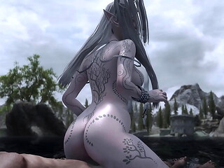Bosmer Encounter - For Skyrim MainMenuVideo Mod