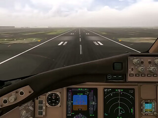 Turkish Airlines Boeing 777 lands in Istanbul MSFS2024