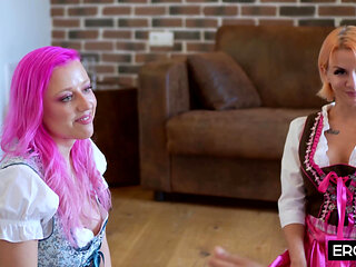 Mature Lesbians Finger Dripping Pussies Till Explosive Orgasms