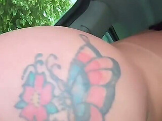 Cristine Castelary Arrives in So Paulo and Gets Naked in the Streets While Hitching a Ride with Ted - Gih Rocha