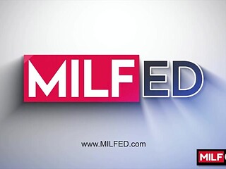 MILFON.com introduces: The Seep with kinky COUGAR Ryan Keely & Hairy man Hudson