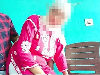 Indian Muslim girl has a steamy encounter with her boss during a job interview.