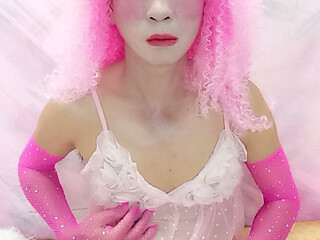 Oanh Le transgender wearing sexy clothes selfie cups tinh