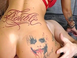 Teen Gets Fucked in 3 Holes!