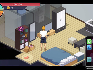 Ntraholic gameplay! Ep-1! A cute couple shifts in my rented apartment!