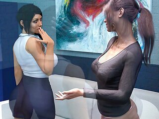 Hentai cartoons getting wild with Misskitty2k in animated action