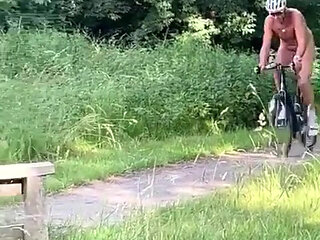 Naked on the Racing Bike
