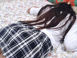 Indian Collage girl want hardcore sex with stepbrother in Hotel room Hindi full Video