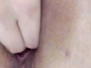 Slowmo Fingering My Shaved Pussy